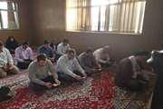 مراسم نوحه‌خوانی و قرائت زیارت عاشورا، در شبکه دامپزشکی شهرستان شهرکرد برگزار شد