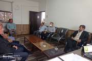 نشست صمیمی مدیرکل دامپزشکی استان با همکاران شاغل در شبکه دامپزشکی شهرستان کیار 