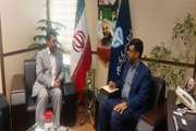 دکتر محمد اسدی مدیرکل دامپزشکی استان با حضور در دفتر سرپرست جدید سازمان دامپزشکی کشور با ایشان دیدار و گفتگو کرد.