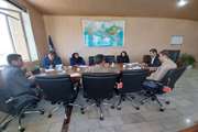 جلسه هماهنگی برای پیشگیری و مقابله با بیماری تب کریمه کنگو در محل دفتر مدیرکل دامپزشکی استان برگزار شد. 