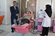 اهدای خون مدیران و کارکنان اداره کل دامپزشکی استان چهارمحال و بختیاری(+تصاویر)
