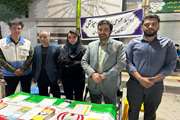 میز خدمت در شهرستان فرخشهر با هدف آگاهی رسانی به مردم در زمینه خدمات دامپزشکی برگزار شد